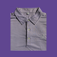 Load image into Gallery viewer, The Purple Martin Polo | Striped
